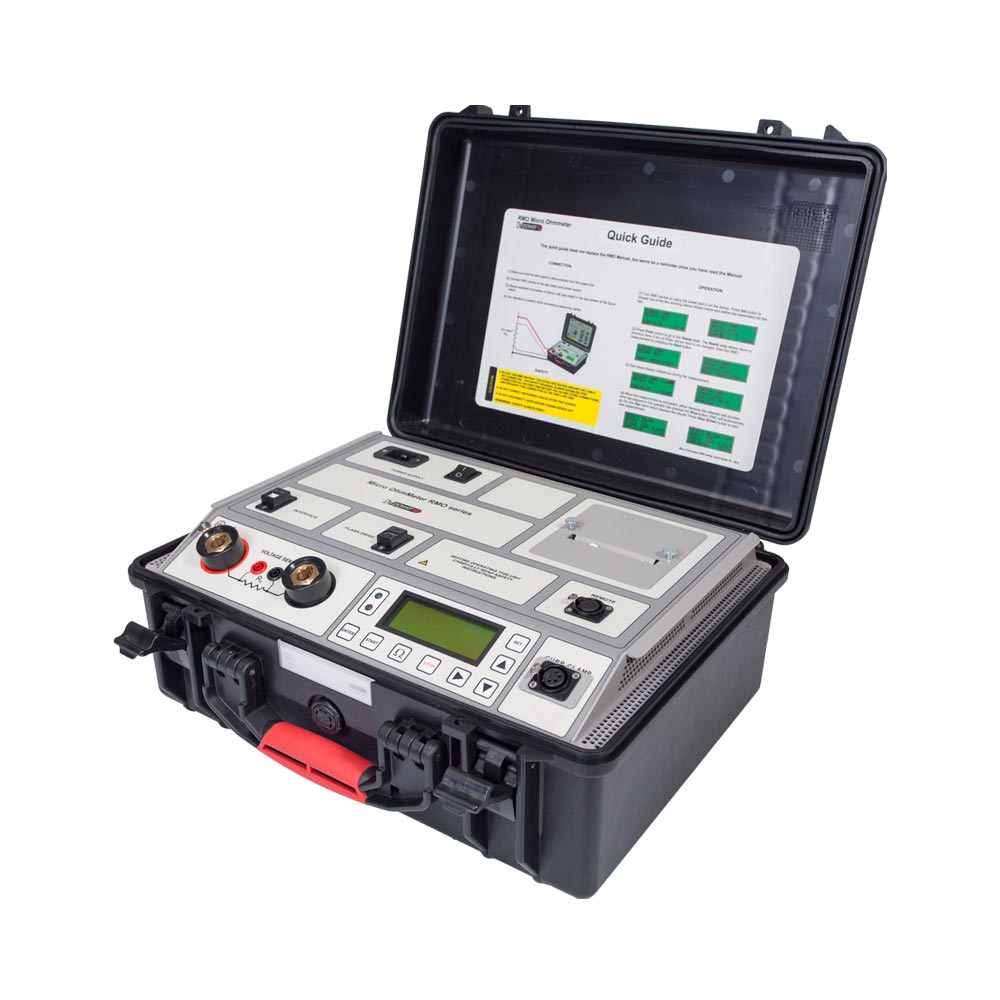 Micro-Ohmmeter RMO-G Series with Both Sides Grounded Safety