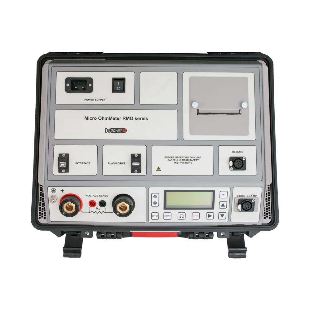 Micro-Ohmmeter RMO-G Series with Both Sides Grounded Safety