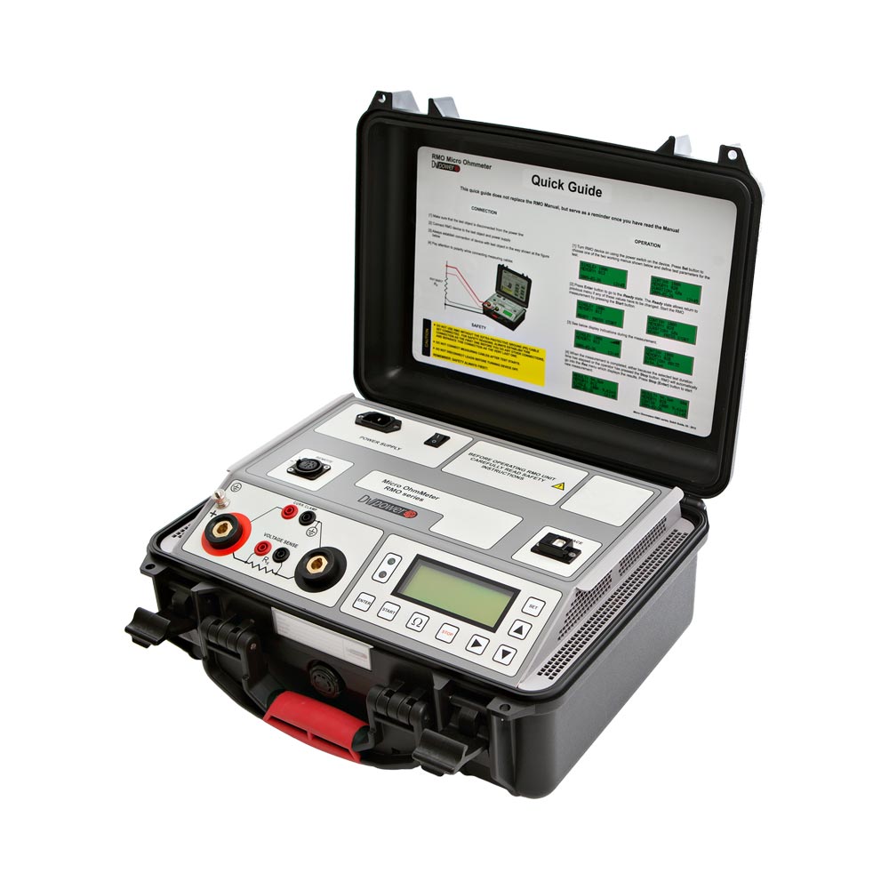 Micro-Ohmmeter RMO-G Series with Both Sides Grounded Safety