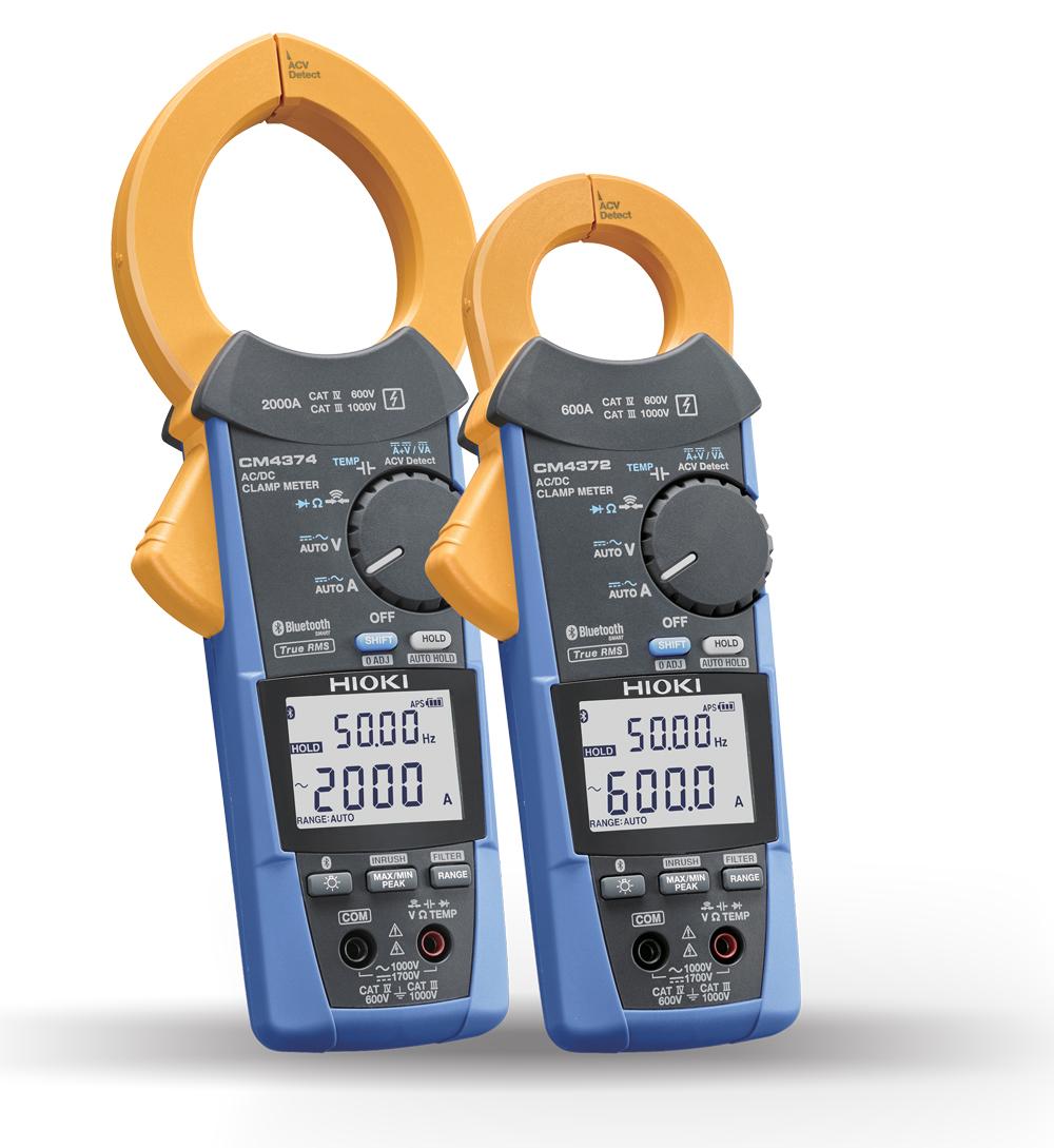 AC/DC Clamp Meter with Bluetooth CM4372, CM4374